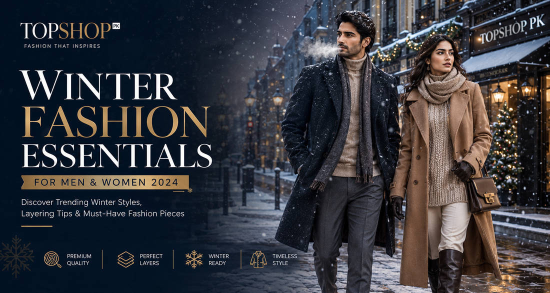 Winter Fashion Essentials for Men & Women 2024 | TopShop PK