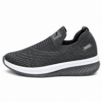 Unisex D.Gray Knit Slip-On Sneakers Shoes ART