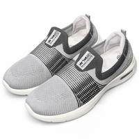 Men’s Breathable Slip-On Running Shoes – Lightweight Air Cushion Sneakers