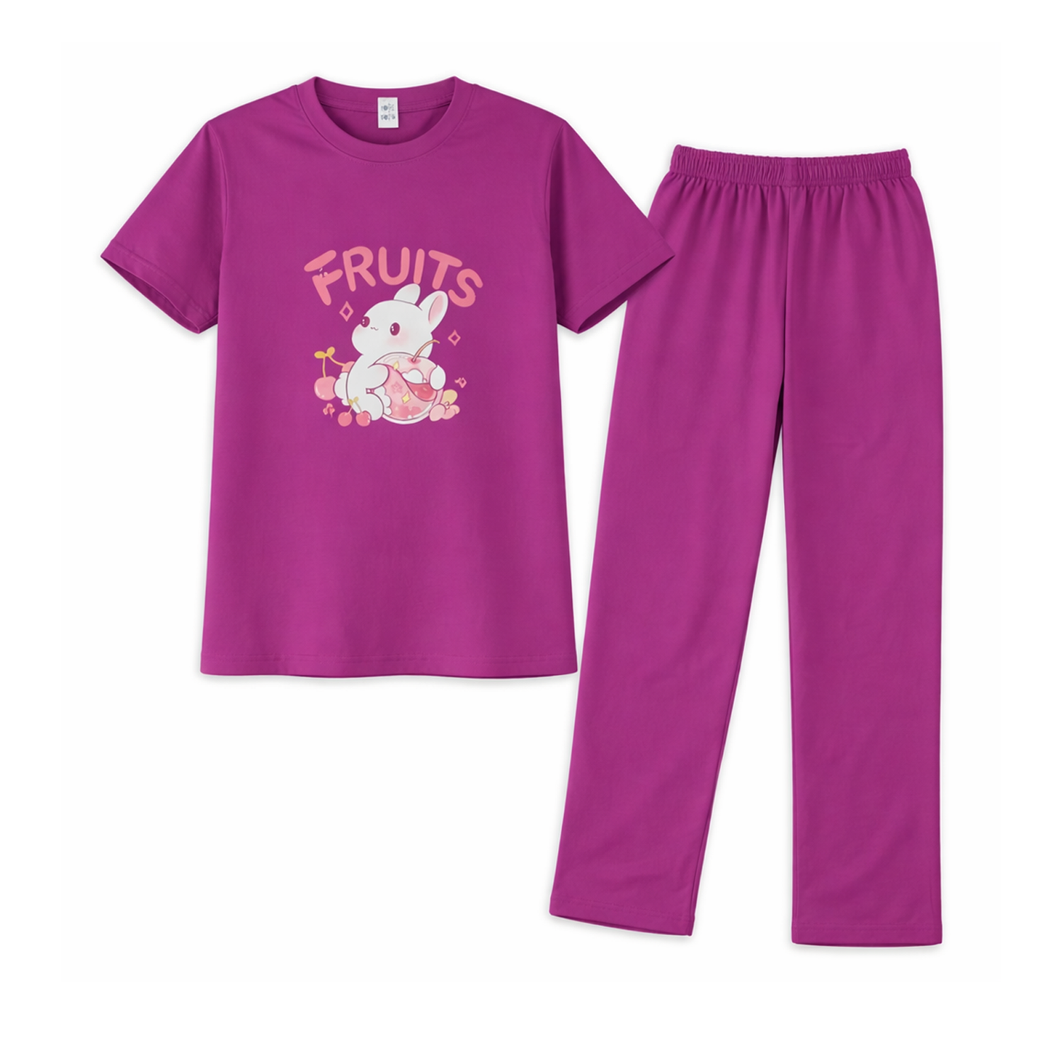Women’s Premium Cotton Tracksuit Set – Soft & Comfortable Ladies Casual Wear for Summer