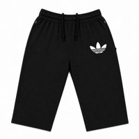 Men Shorts Cotton with Zipper Pockets – Casual Gym & Daily Wear Pakistan Black