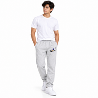 Premium Fleece Branded Trousers for Men Soft, Warm & Comfortable Gray