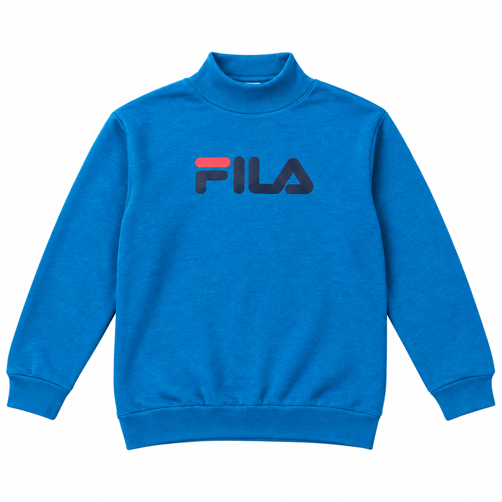 Unisex Fleece Mock Neck Sweatshirt – Premium Full Sleeve Winter Sweatshirt
