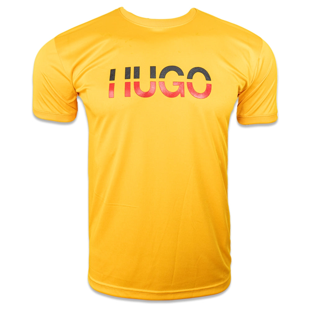 Men Hugo Crew Neck Dri-Fit Half Sleeve T Shirt