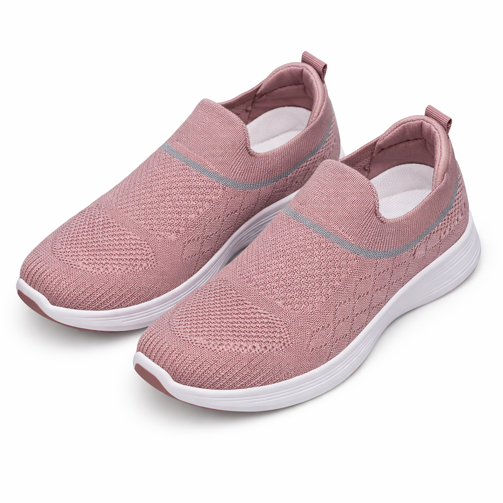 Men & Women Lightweight Slip-On Sneakers – Breathable Comfortable Shoes