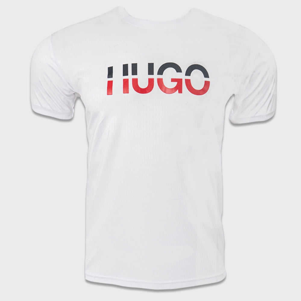 Men Hugo Crew Neck Dri-Fit Half Sleeve T Shirt