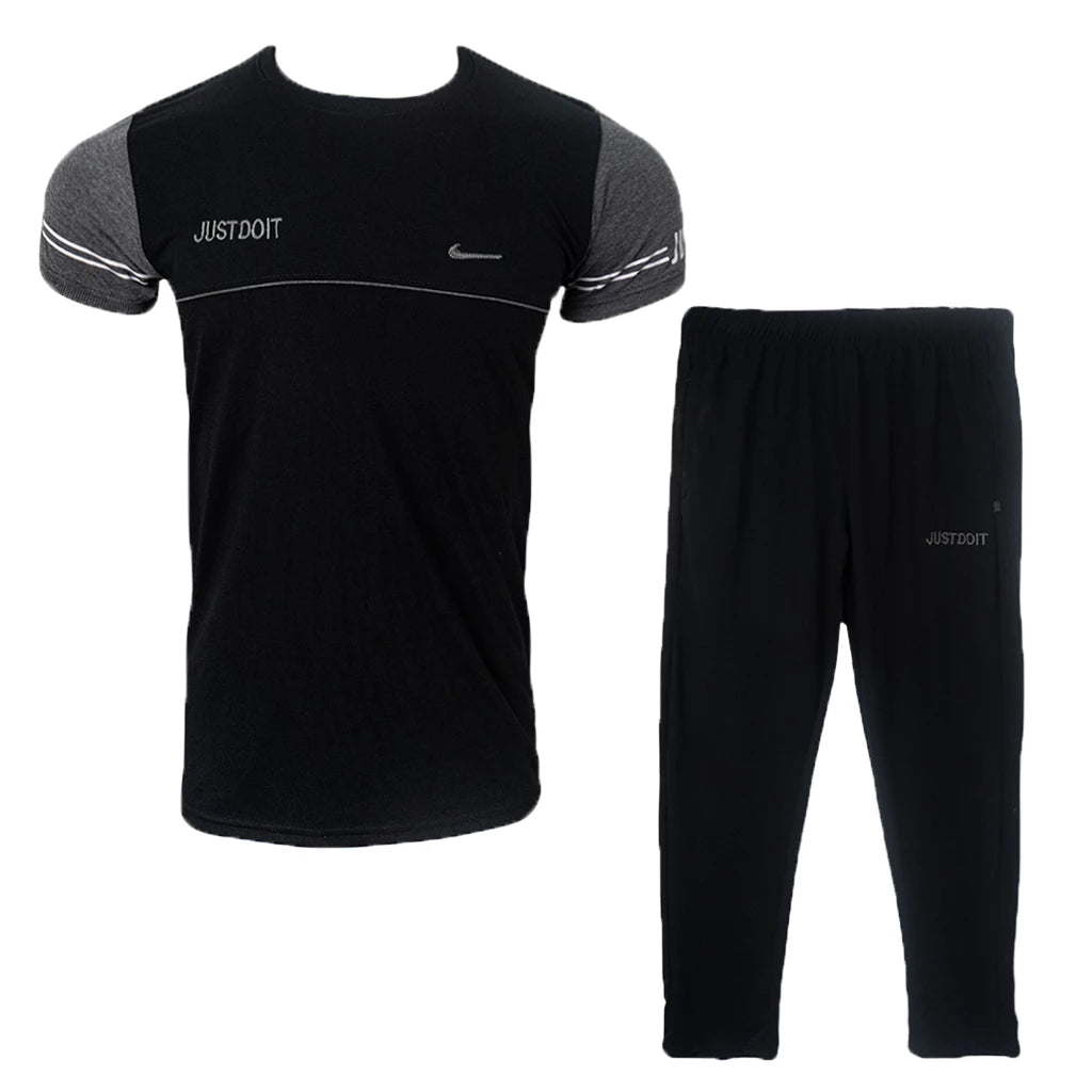 Men Nike Half Sleeve Jersey Tracksuit