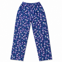 Pack of 3 printed Women cotton trousers – Soft Stretch Casual Pajama Pants for Women