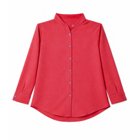 Women Solid Button Down Casual Shirt – Elegant & Comfortable