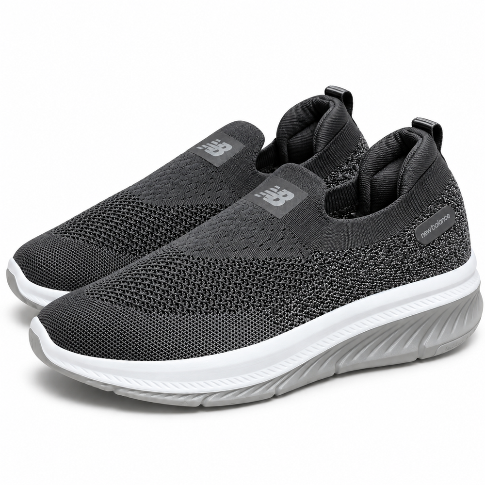 Unisex D.Gray Knit Slip-On Sneakers Shoes ART