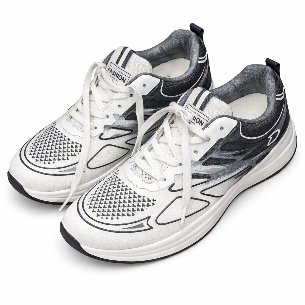 Men’s Sports Sneakers – Breathable Lightweight Running Shoes