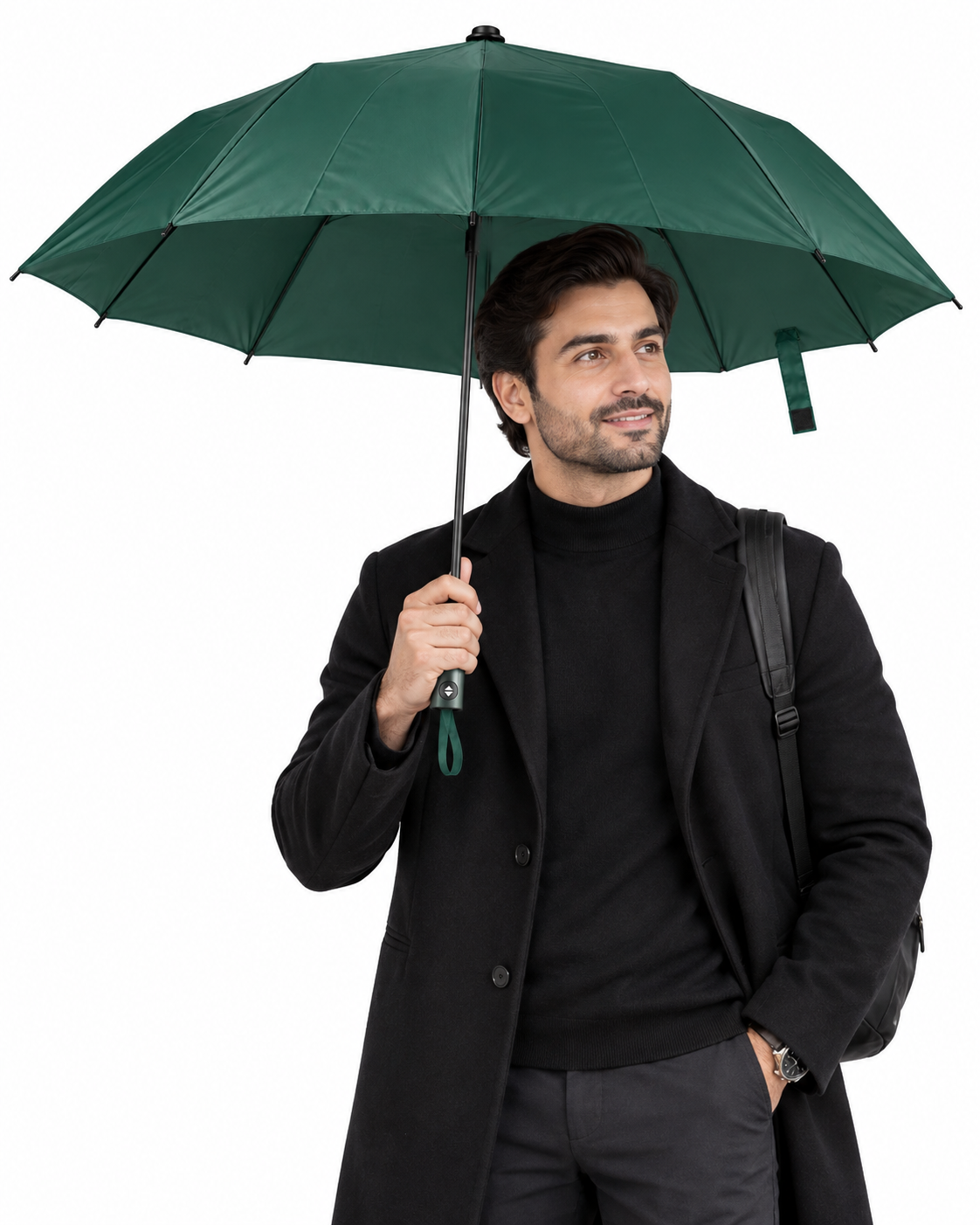 Unisex Automatic Folding Umbrella – Compact Windproof Rain Umbrella