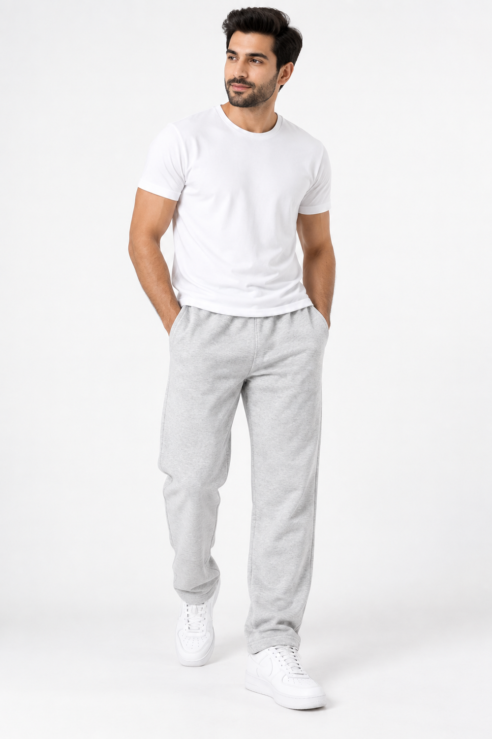 Premium Fleece Trousers for Men Soft, Warm & Comfortable Gray