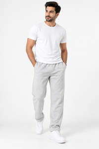 Premium Fleece Trousers for Men Soft, Warm & Comfortable Gray