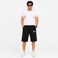 Men Shorts Cotton with Zipper Pockets – Casual Gym & Daily Wear Pakistan Black