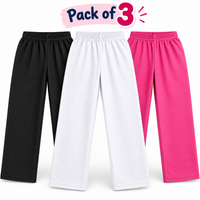 Women’s Terry Trousers  Pack of 3 Mid-Season Wear