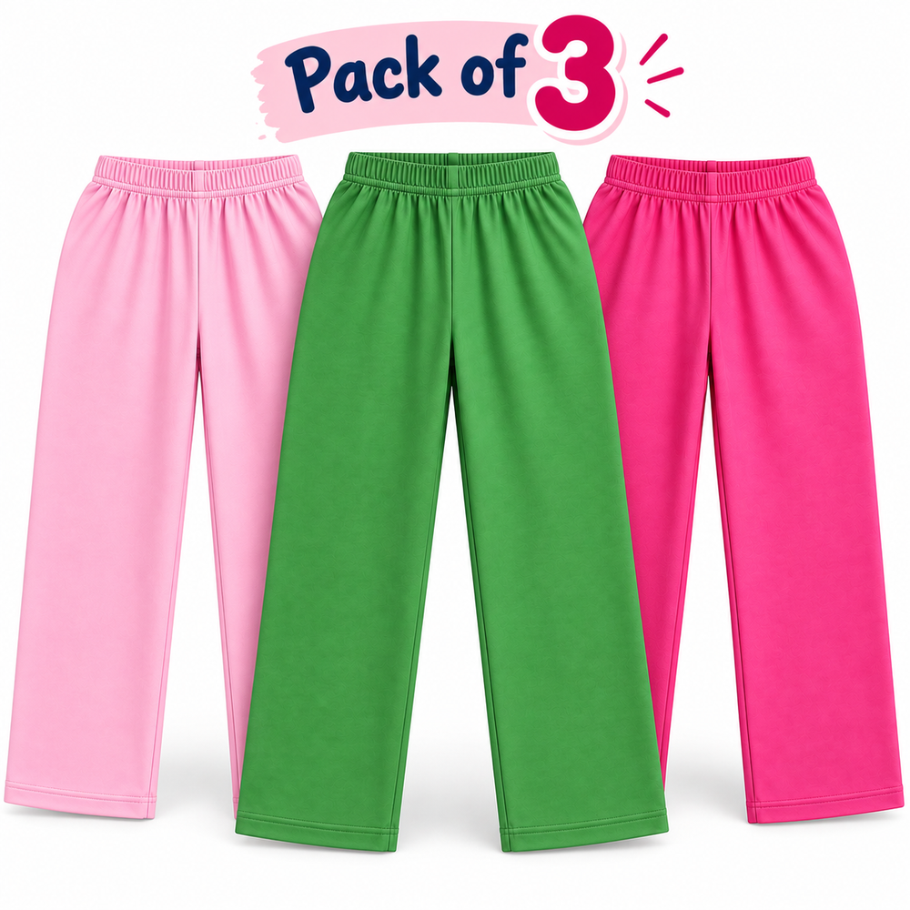 Women’s Terry Trousers  Pack of 3 Mid-Season Wear