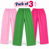 Women’s Terry Trousers  Pack of 3 Mid-Season Wear