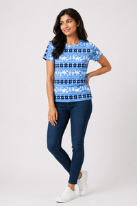 pack of 5 Cotton girls t shirts – Branded Shirts checked