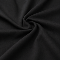 Men's Black Wash & Wear Shalwar Kameez Front View