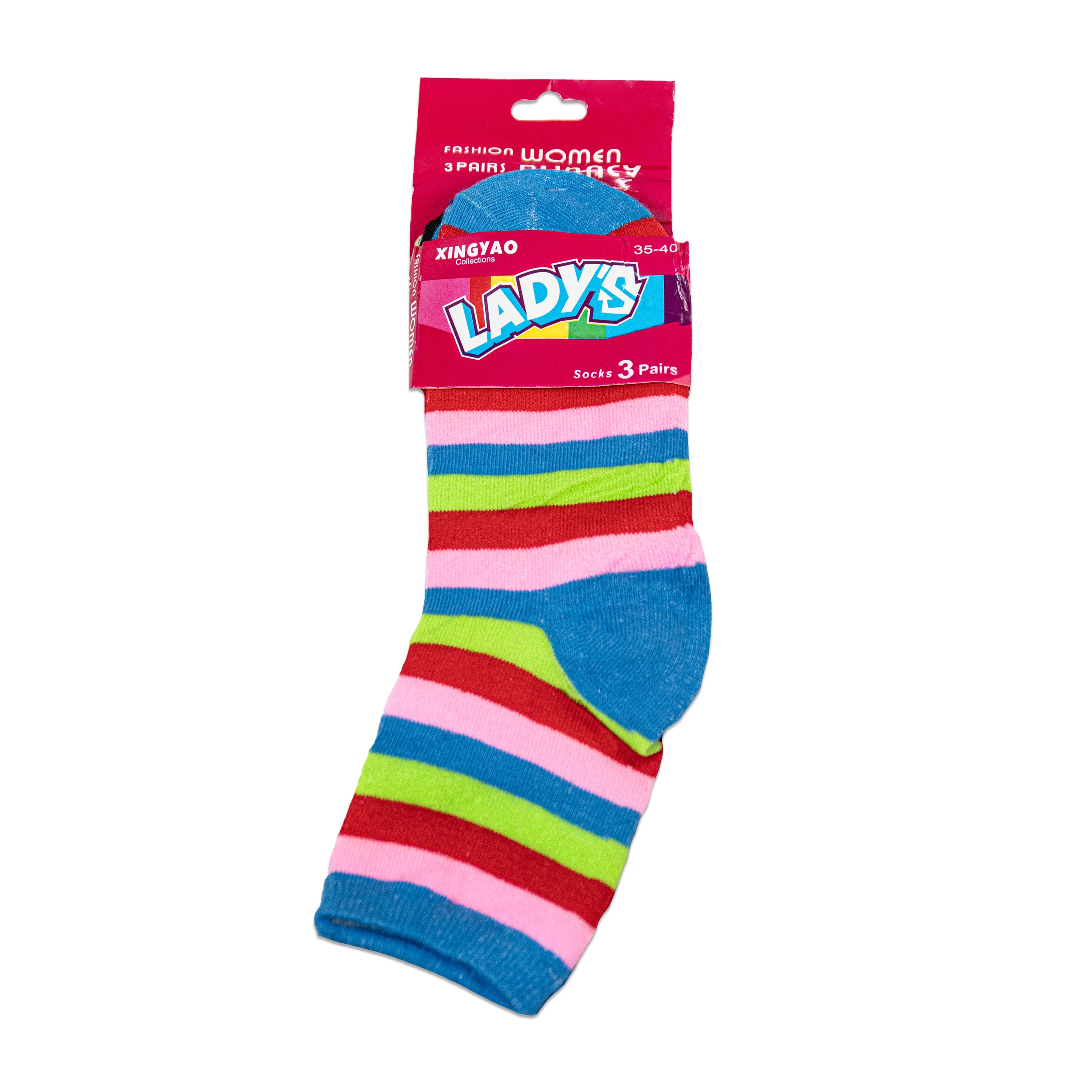 Women's Full Socks - Pack of 3