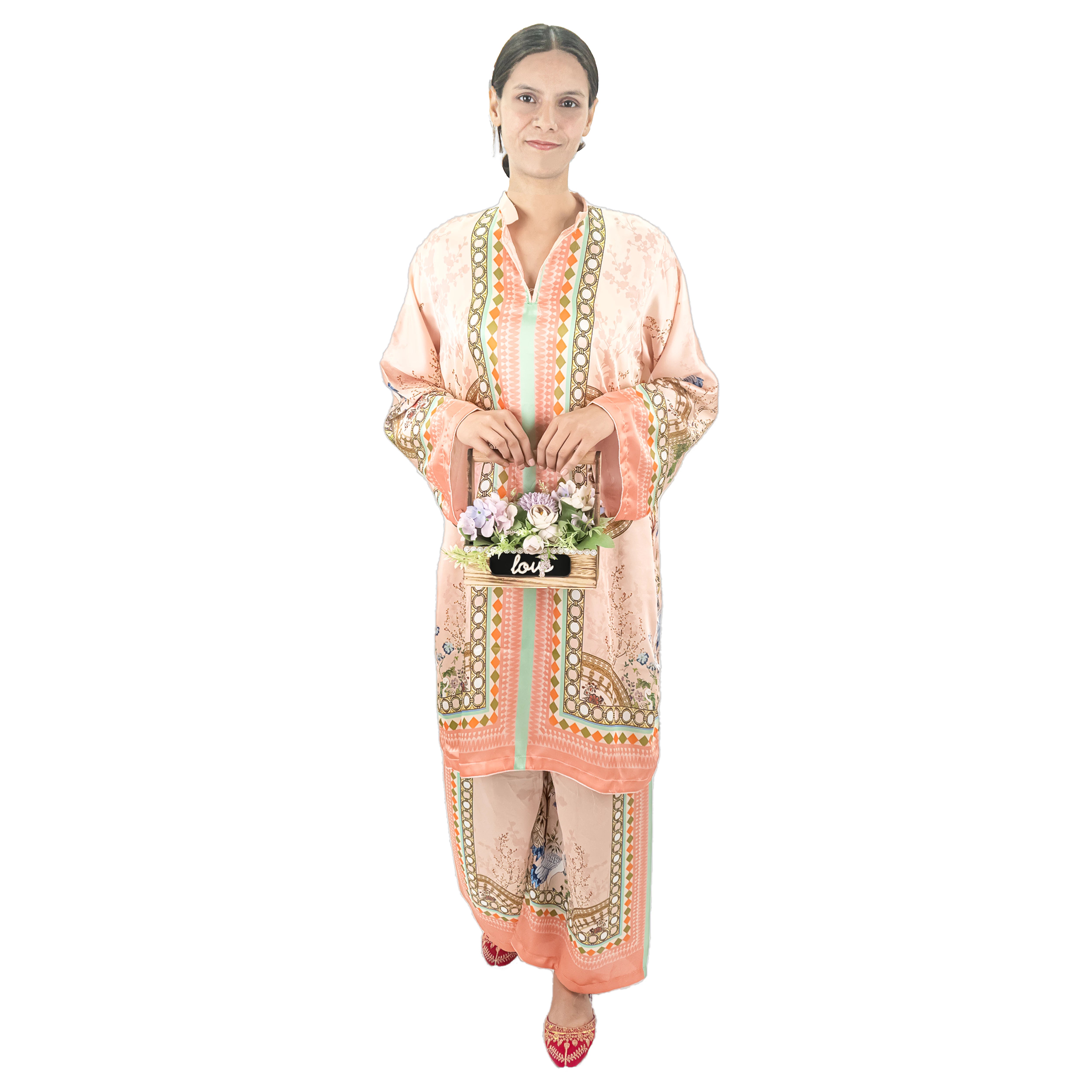 Ladies' 2-Piece Silk Suit