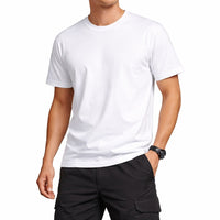 Men’s Basic Crew Neck T-Shirt – Premium Cotton Plain Tee