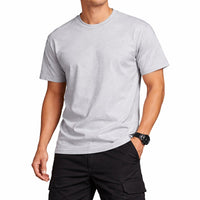 Men’s Basic Crew Neck T-Shirt – Premium Cotton Plain Tee
