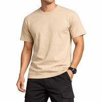 Men’s Basic Crew Neck T-Shirt – Premium Cotton Plain Tee
