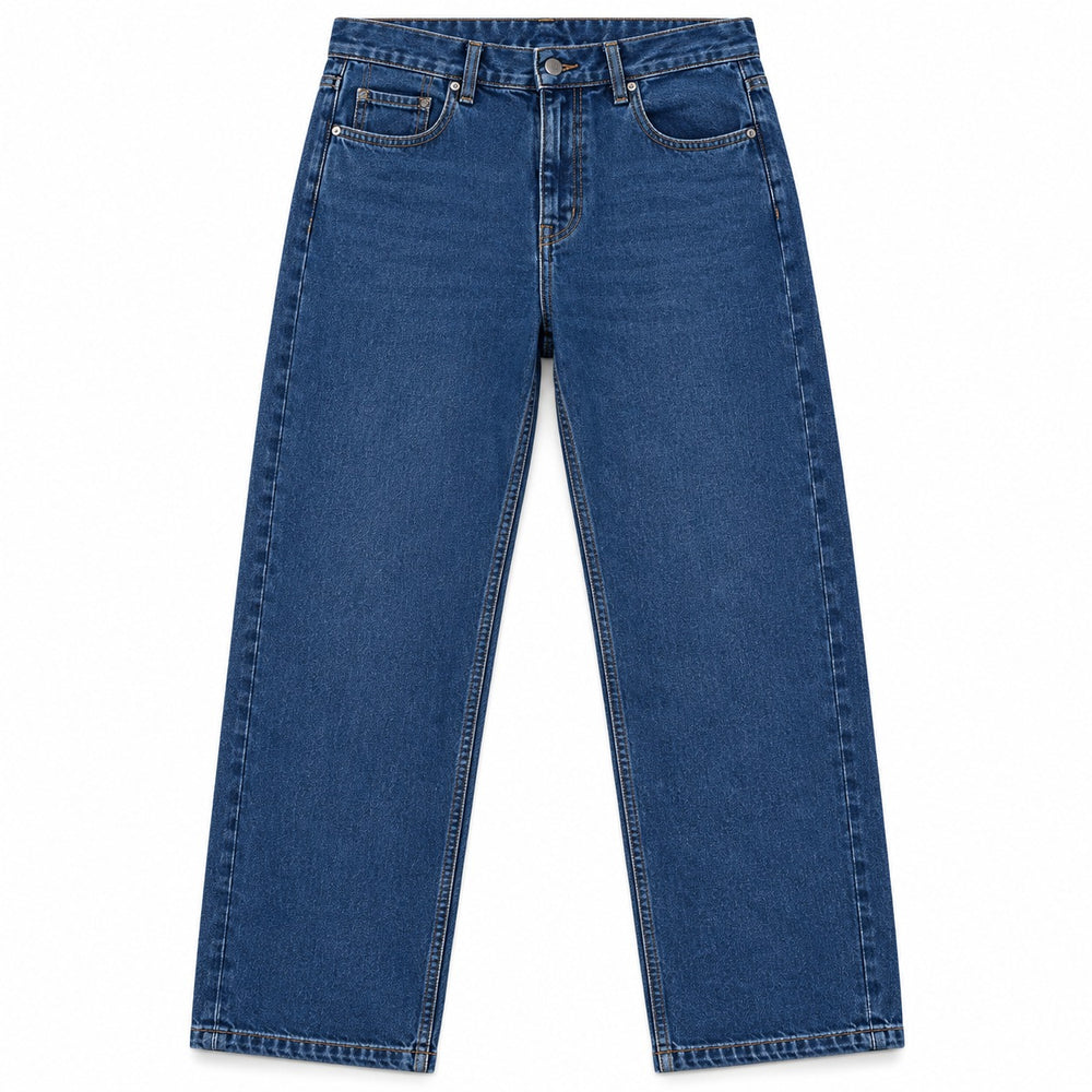 Unisex Baggy Jeans – Dark Blue
