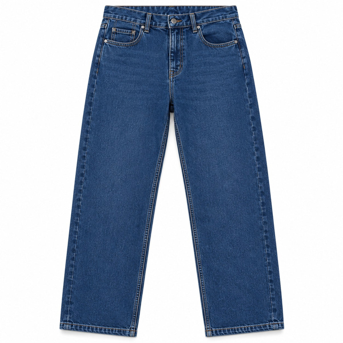 Unisex Baggy Jeans – Dark Blue