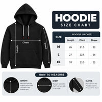 Men’s Zip-Up Hooded Sweatshirts  – Navy