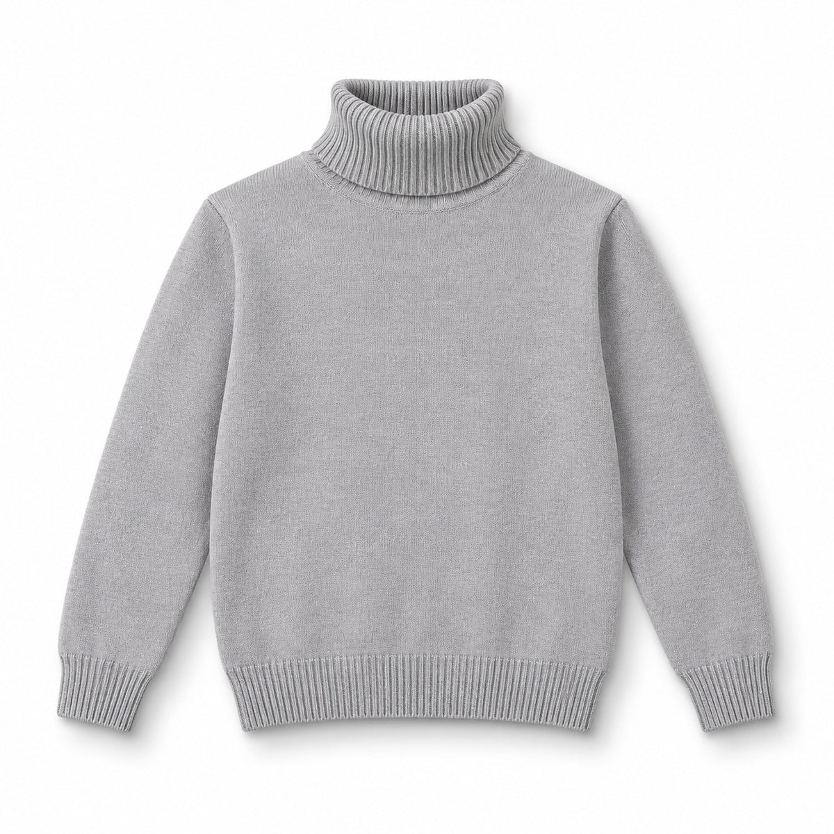 Men’s Round Neck Striped Sweater – Warm Knit Winter Pullover