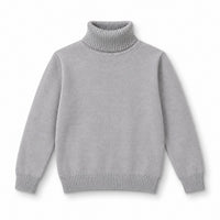 Men’s Round Neck Striped Sweater – Warm Knit Winter Pullover