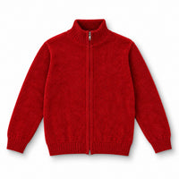 Men’s Round Neck Striped Sweater – Warm Knit Winter Pullover