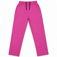 Women’s Zip Terry Trousers Mid-Season Wear Pink
