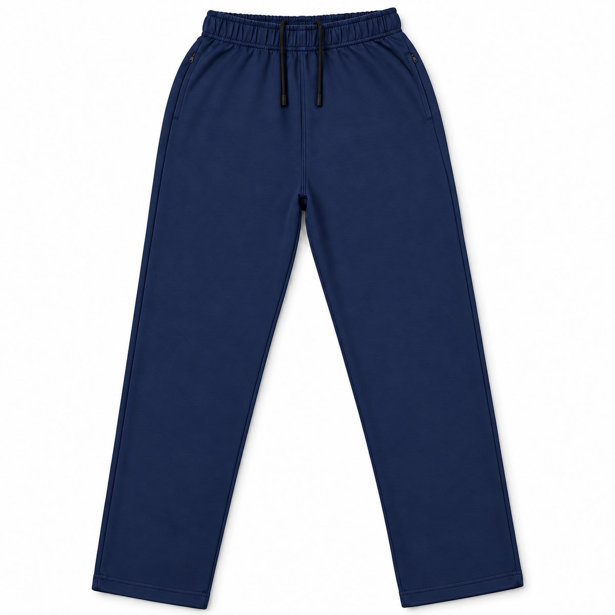 Women’s Zip Terry Trousers Mid-Season Wear Navy