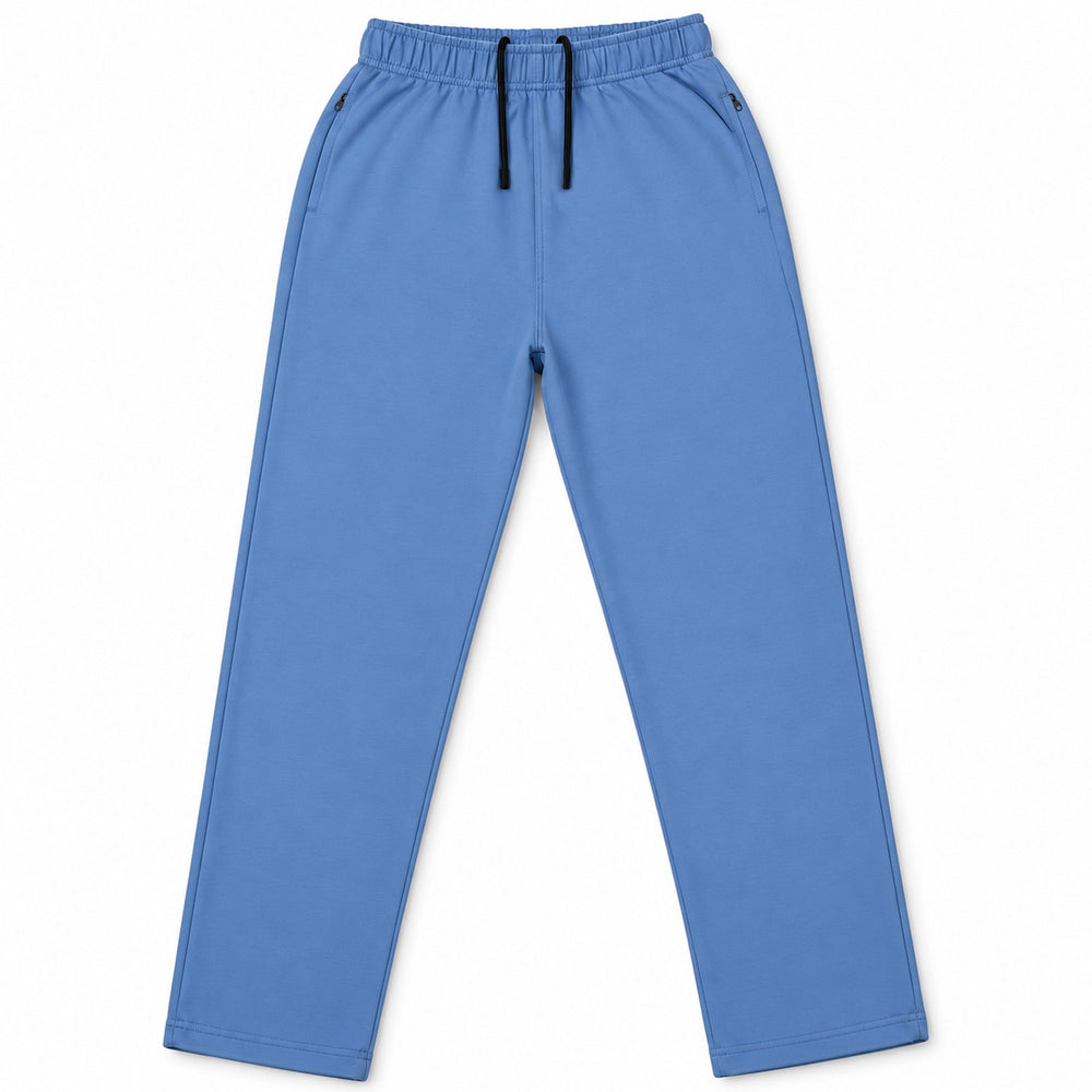 Women’s Zip Terry Trousers Mid-Season Wear Sky