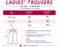 Women cotton trousers