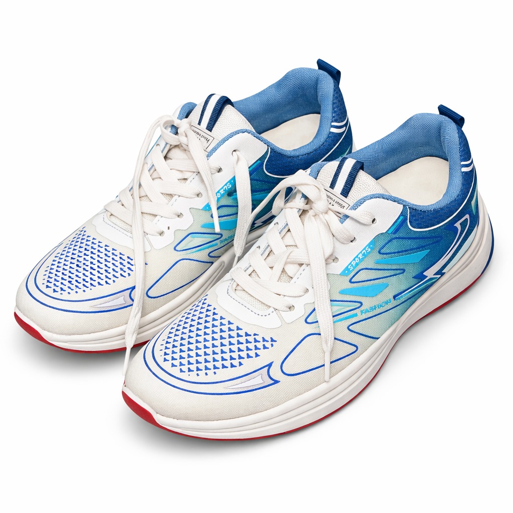 Men’s Sports Sneakers – Breathable Lightweight Running Shoes