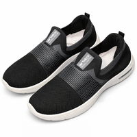 Men’s Breathable Slip-On Running Shoes – Lightweight Air Cushion Sneakers