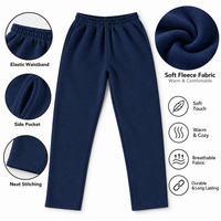 Premium Fleece Trousers for Men Pack of 3 Soft, Warm & Comfortable