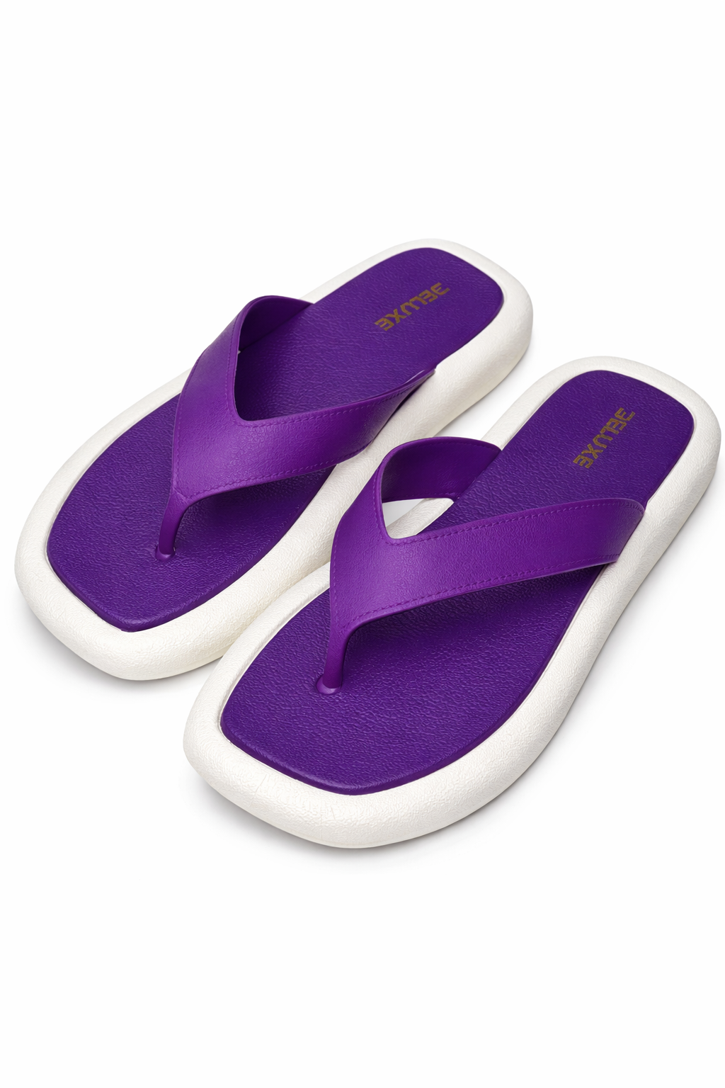 Women’s Purple Comfort Flip Flops – Lightweight Soft Sole Slippers