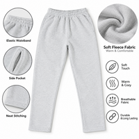 Premium Fleece Trousers for Men Pack of 3 Soft, Warm & Comfortable