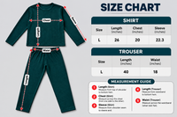 Unisex Ribbed Thermal Warmer Set Pack of 3 Full Sleeve Shirt & Trouser