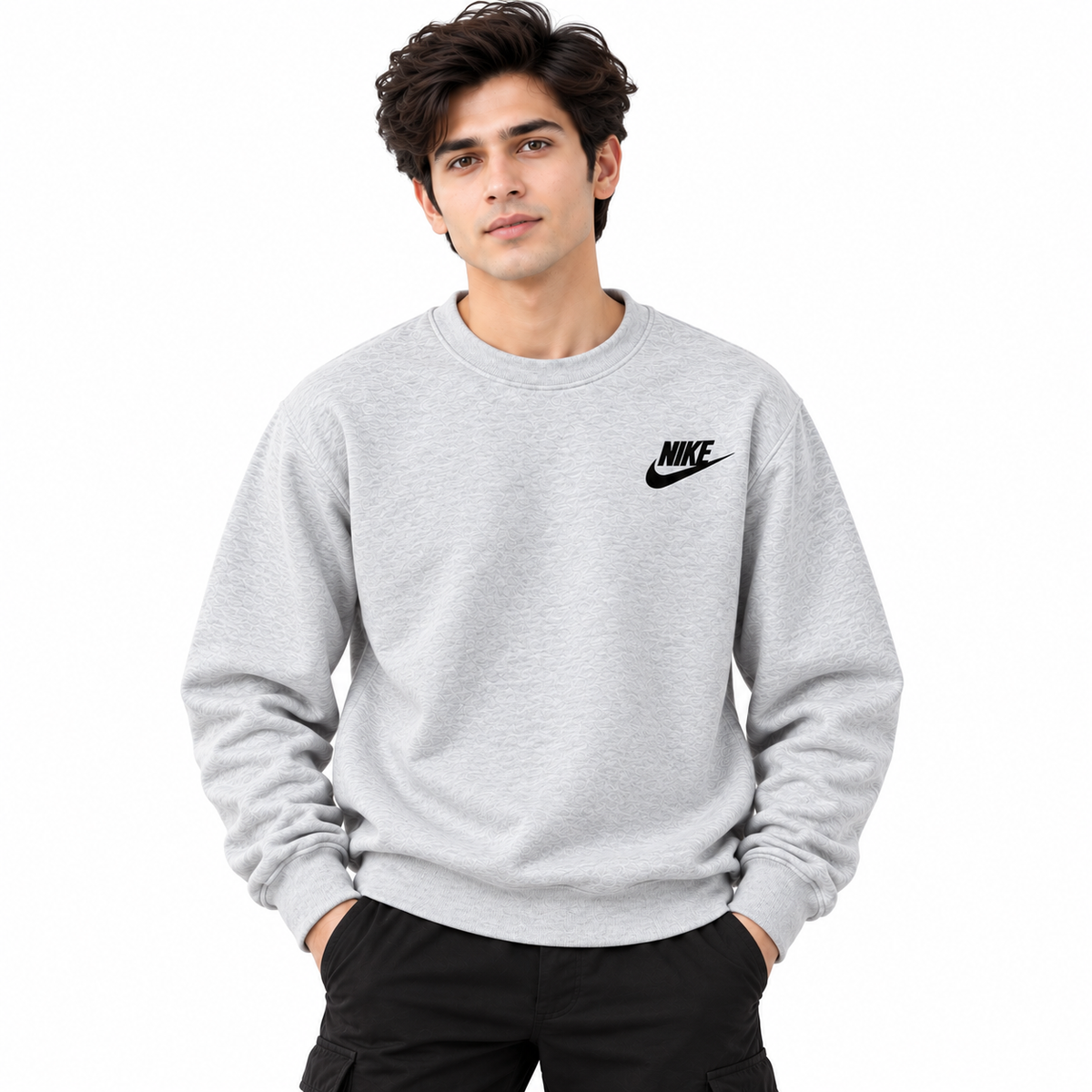 Pack of 3 Unisex Fleece Sweatshirt – Premium Full Sleeve Winter Sweatshirt