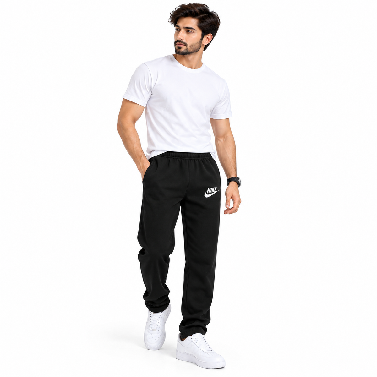 Premium Fleece Branded Trousers for Men Pack of 3 Soft, Warm & Comfortable