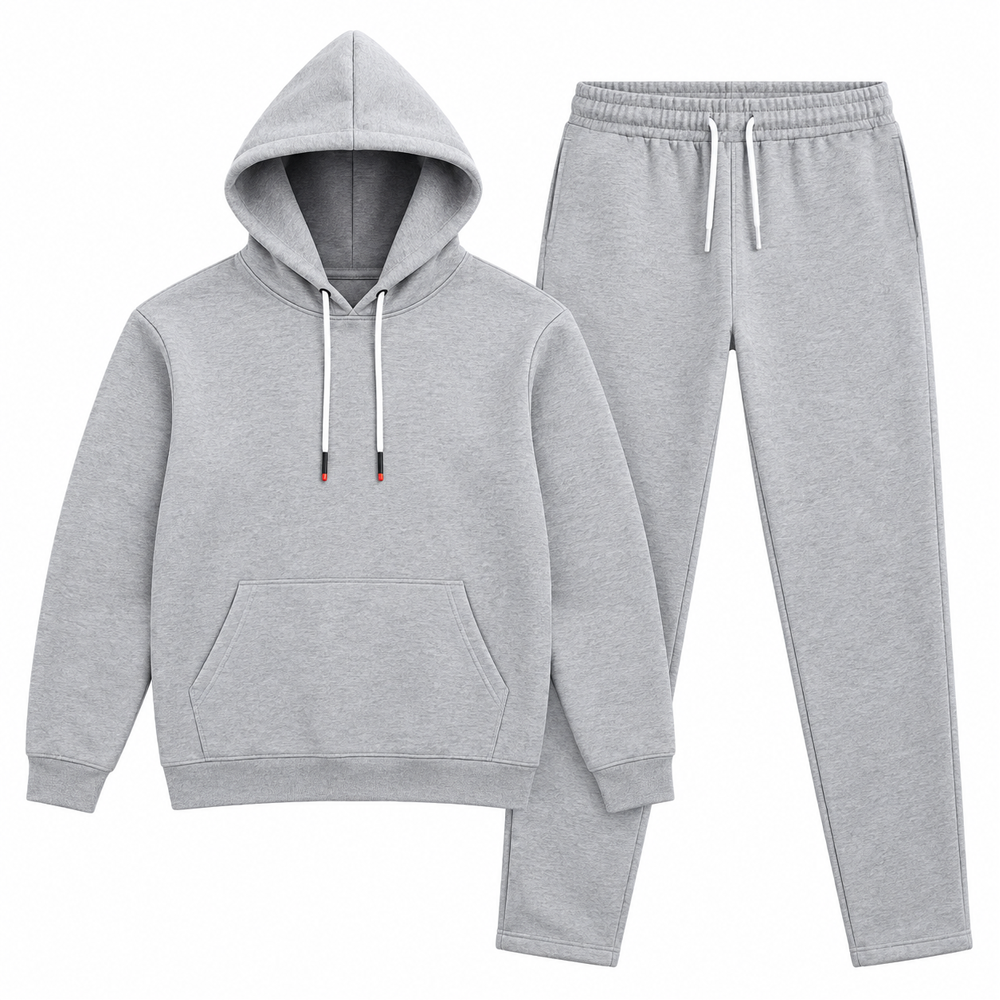 Men’s Fleece Tracksuit – Premium Hooded Sweatshirt & Trouser